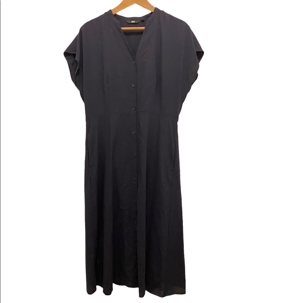 Uniqlo Button Front Dress | CLOSET CLOSING